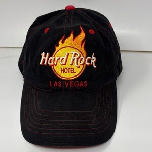 Hard Rock Cafe Black and Red Hat